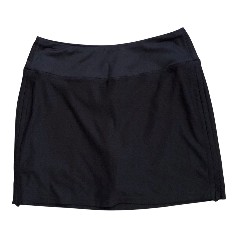ATTIVO Womens Size Small Black Pull On Stretch Athletic Tennis Golf Skort Skirt